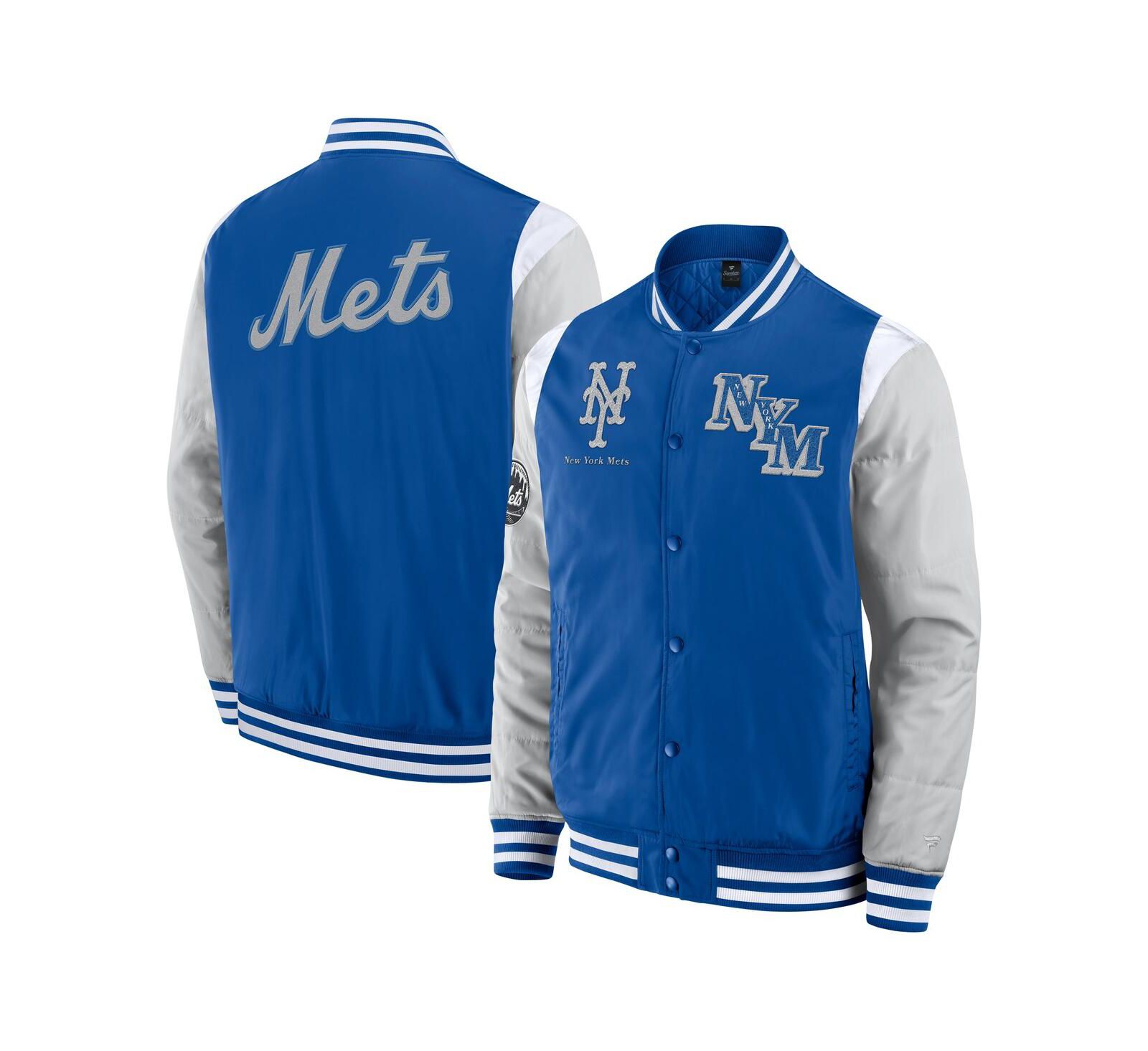 Мужская куртка Fanatics Royal New York Mets Elements Elite Full-Snap