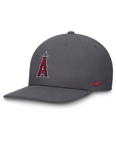 Nike Мужская серая кепка Los Angeles Angels Pro Performance Snapback