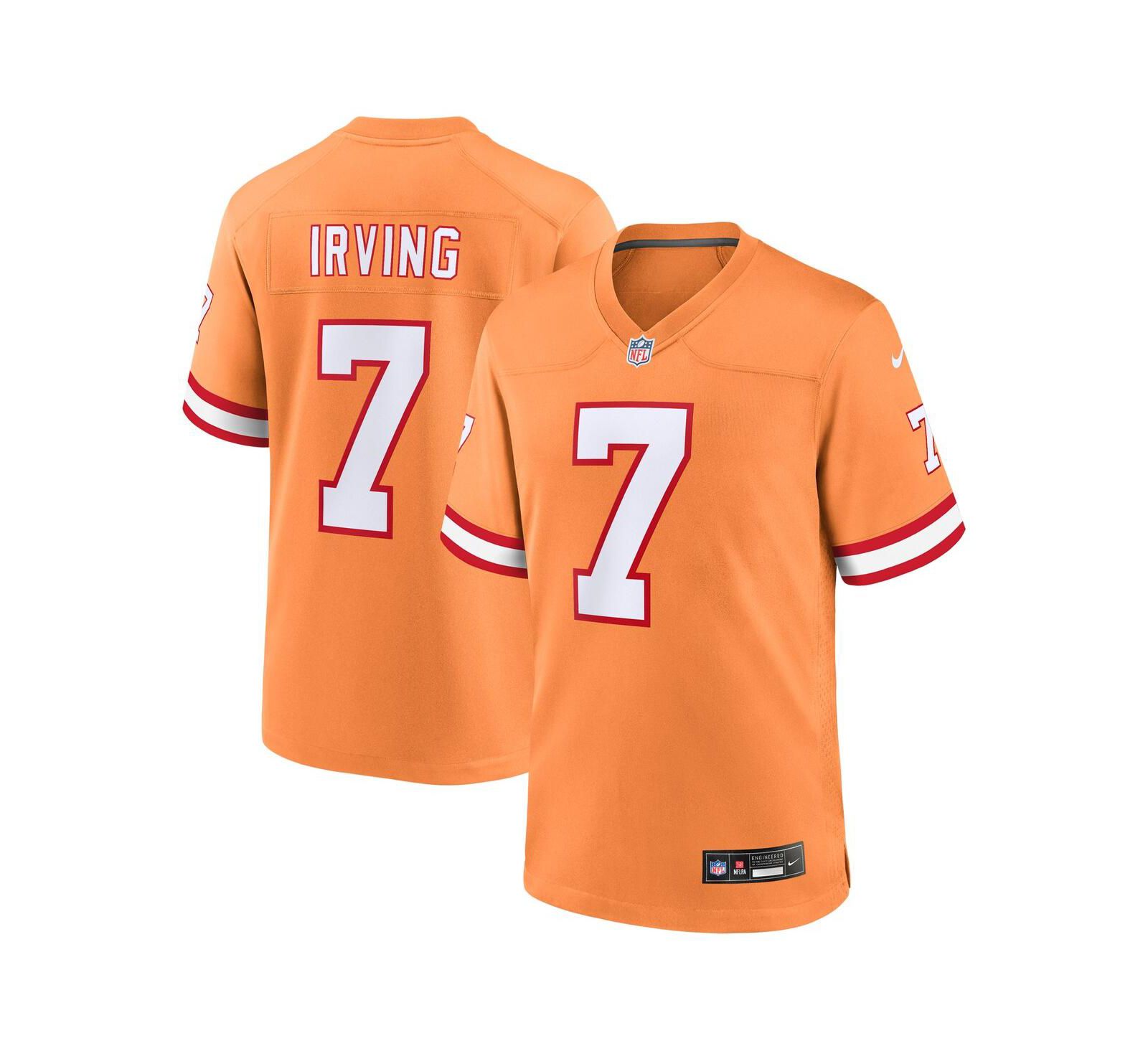 Мужская джерси Nike Bucky Irving Tampa Bay Buccaneers