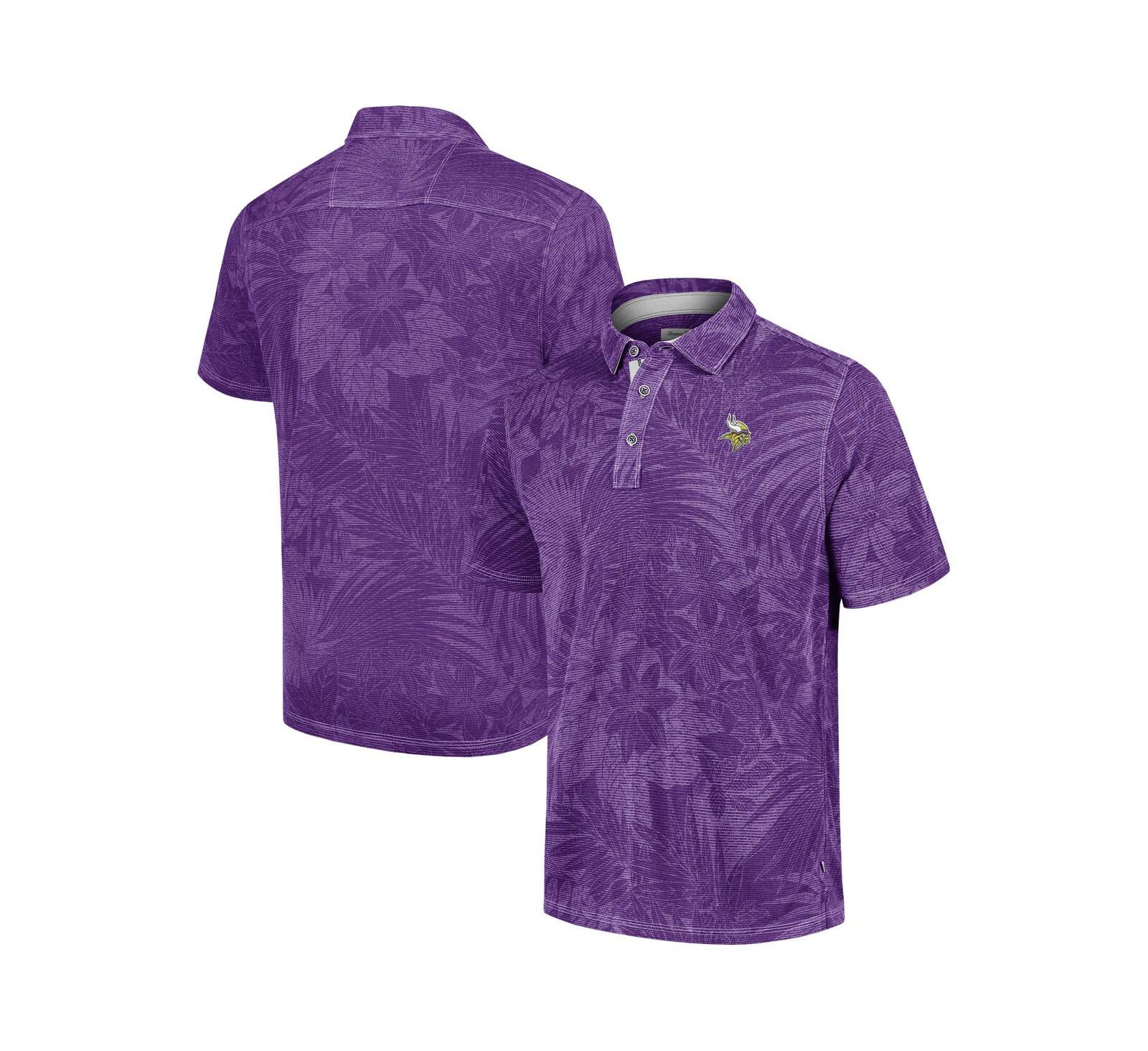Tommy Bahama Men's Purple Minnesota Vikings Sport Santiago Paradise Polo