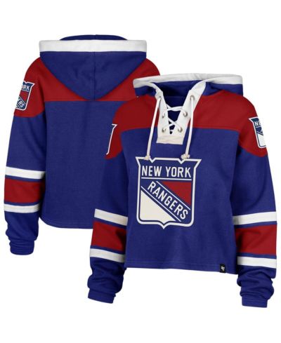 '47 Brand Женское синее худи-пуловер New York Rangers