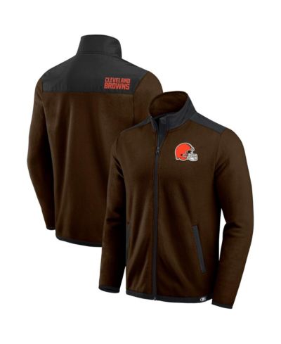 Мужская флисовая куртка Darius Rucker Collection by Fanatics Cleveland Browns, коричневая