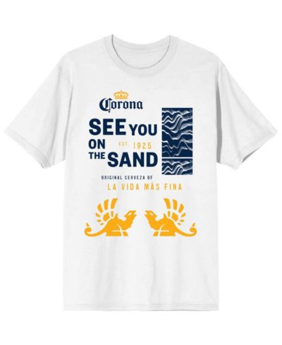 Corona Big & Tall See You On The Sand White T-shirt - 6XL