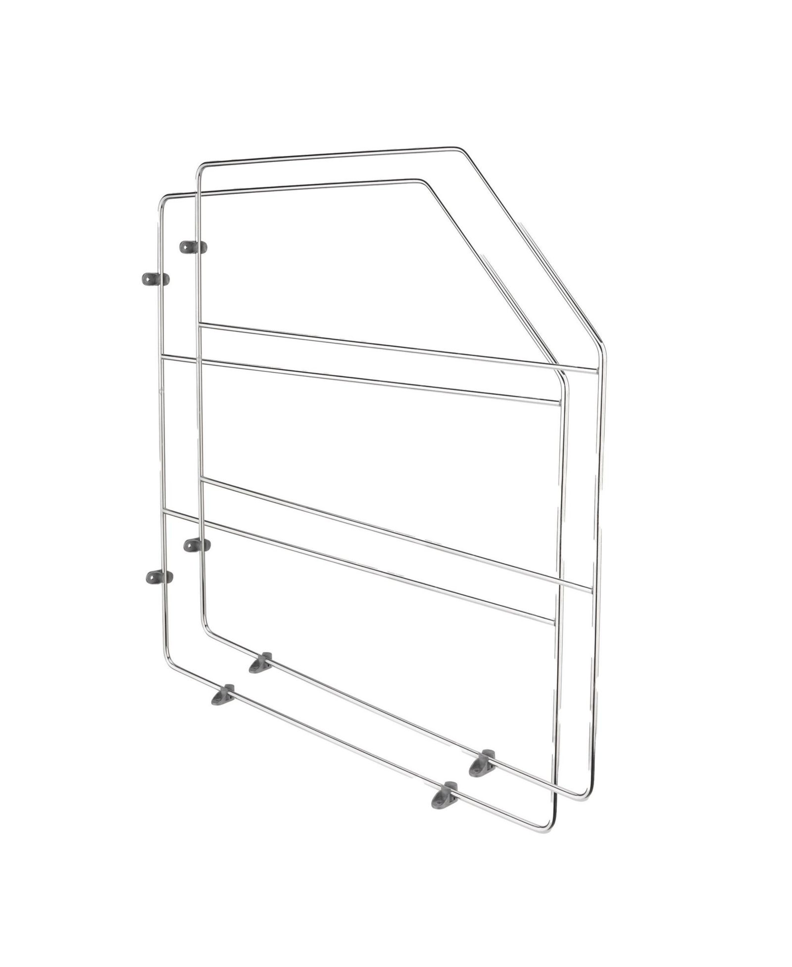 Rev-A-Shelf разделитель для посуды 18", Chrome, 597-18CR-2-1