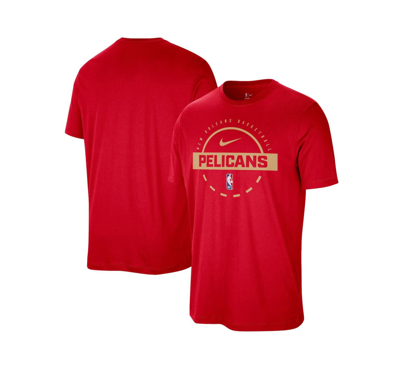 Nike Men's Red New Orleans Pelicans Authentic Practice T-Shirt