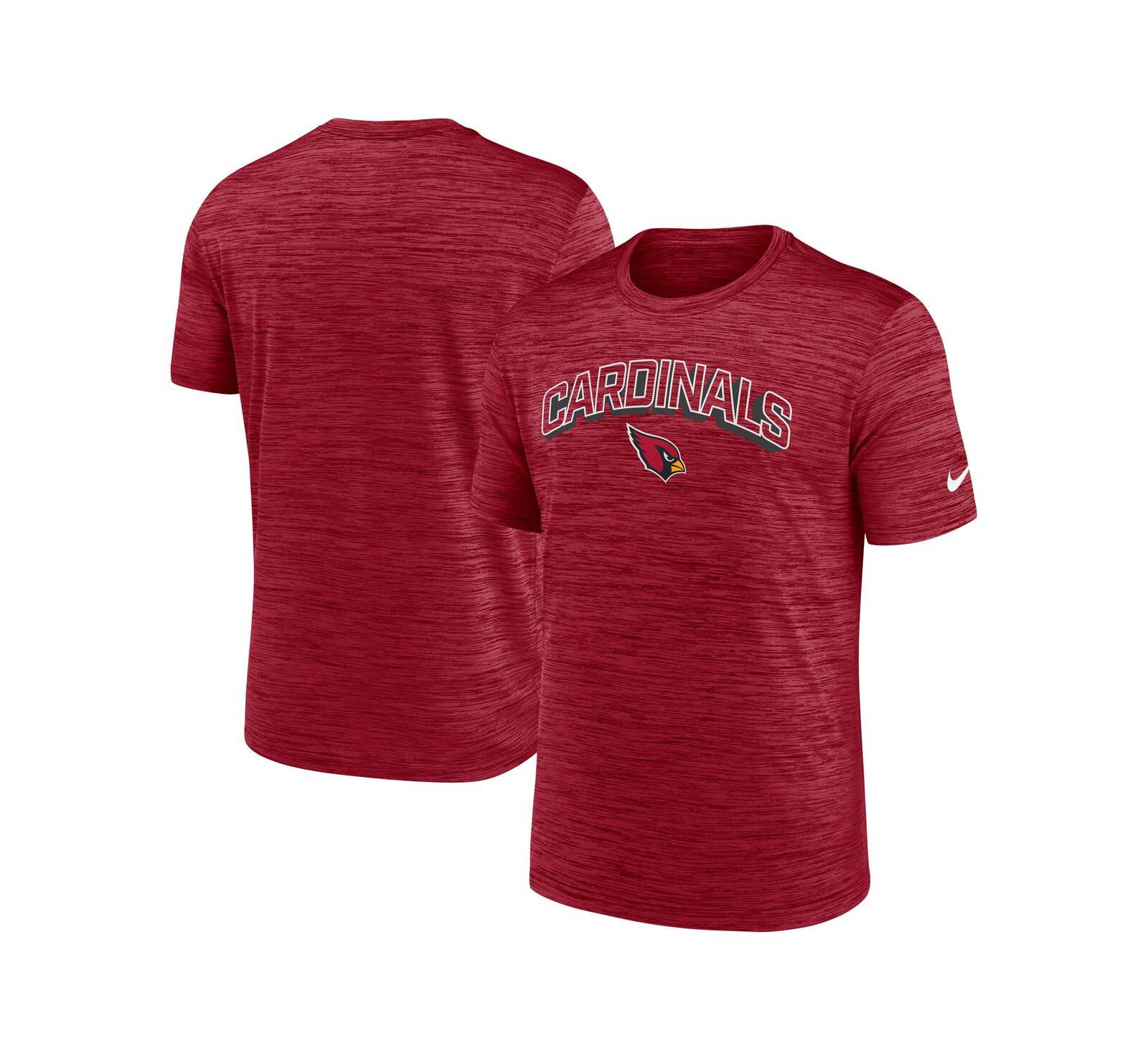 Nike Men's Cardinal Arizona Cardinals Velocity Performance T-Shirt