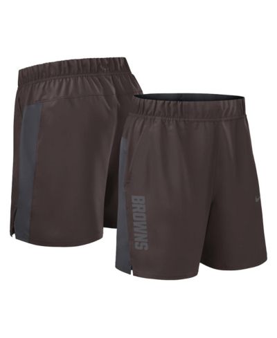 Nike Men's Brown Cleveland Browns Woven Victory Performance Shorts
