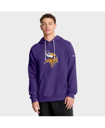 Худи Nike Men's Purple Minnesota Vikings Sideline Initial Home Performance, Мужской