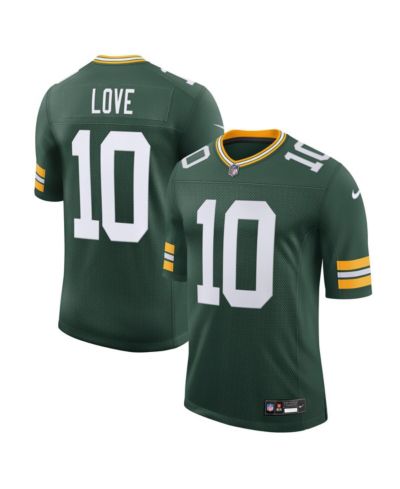 Мужская джерси Nike Jordan Love Green Bay Packers Team Vapor Untouchable Limited в цвете Green