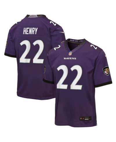 Детская спортивная джерси Nike Derrick Henry Baltimore Ravens, фиолетовая