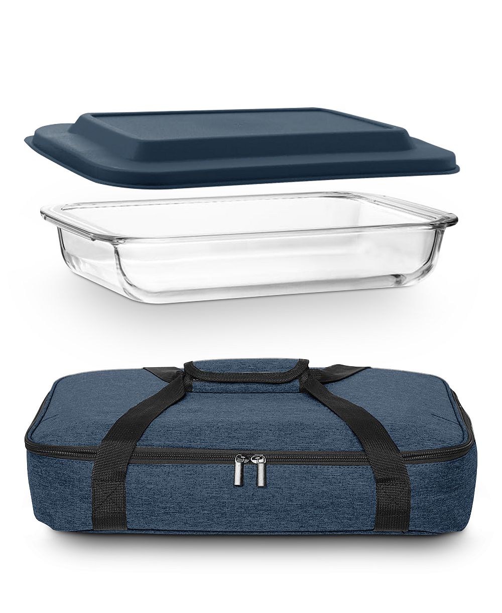 Art & Cook Glass 3-Piece Bake and Take Set