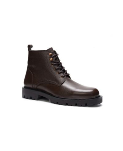 A. Veer Men's Robert Leather Lace Up Boots