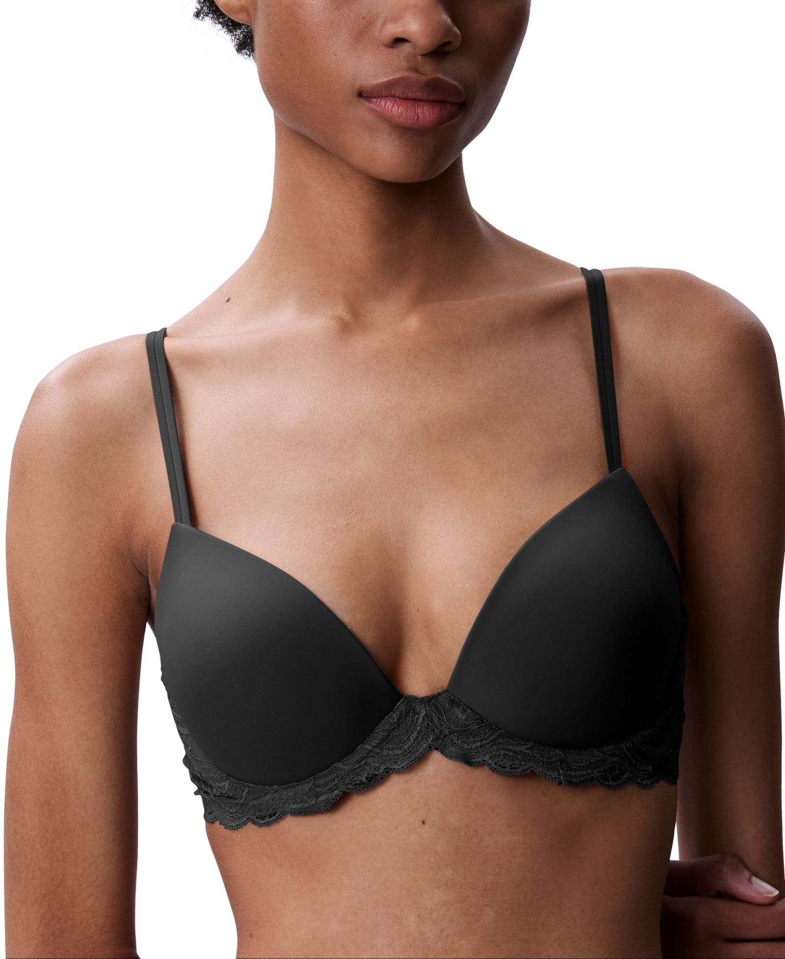 Женский бюстгальтер Calvin Klein Sensual Stretch Lace Lift Demi, модель QF8122