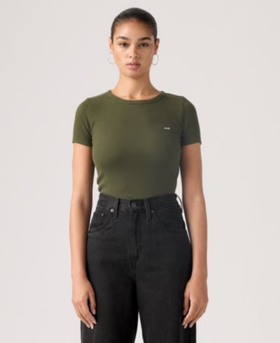 Levi's Женская футболка Hayes Slim-Fit Short-Sleeve Crewneck