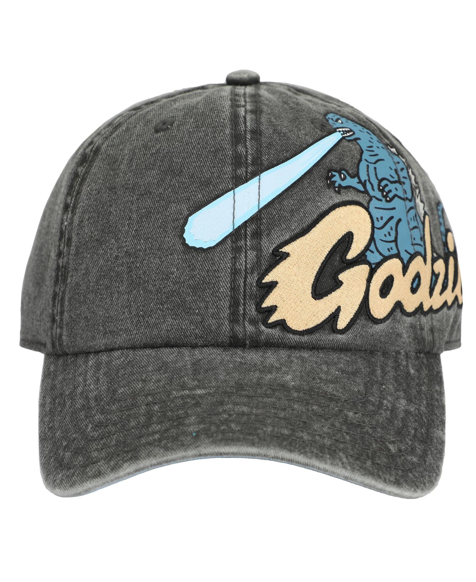 Godzilla мужская регулируемая бейсболка Dad Hat с вышивкой и пигментной окраской