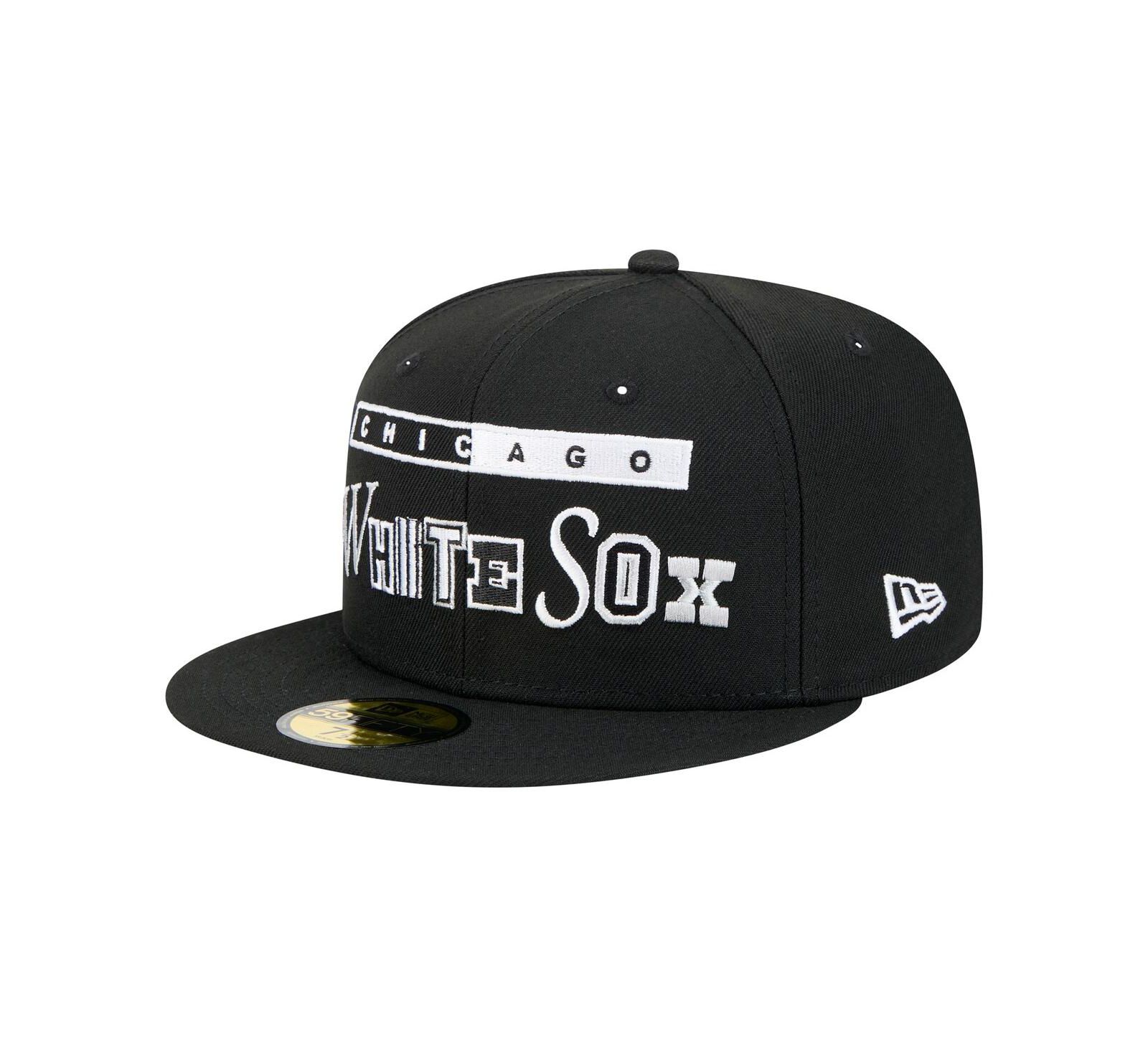 Мужская кепка New Era Black Chicago White Sox Ransom 59FIFTY Fitted