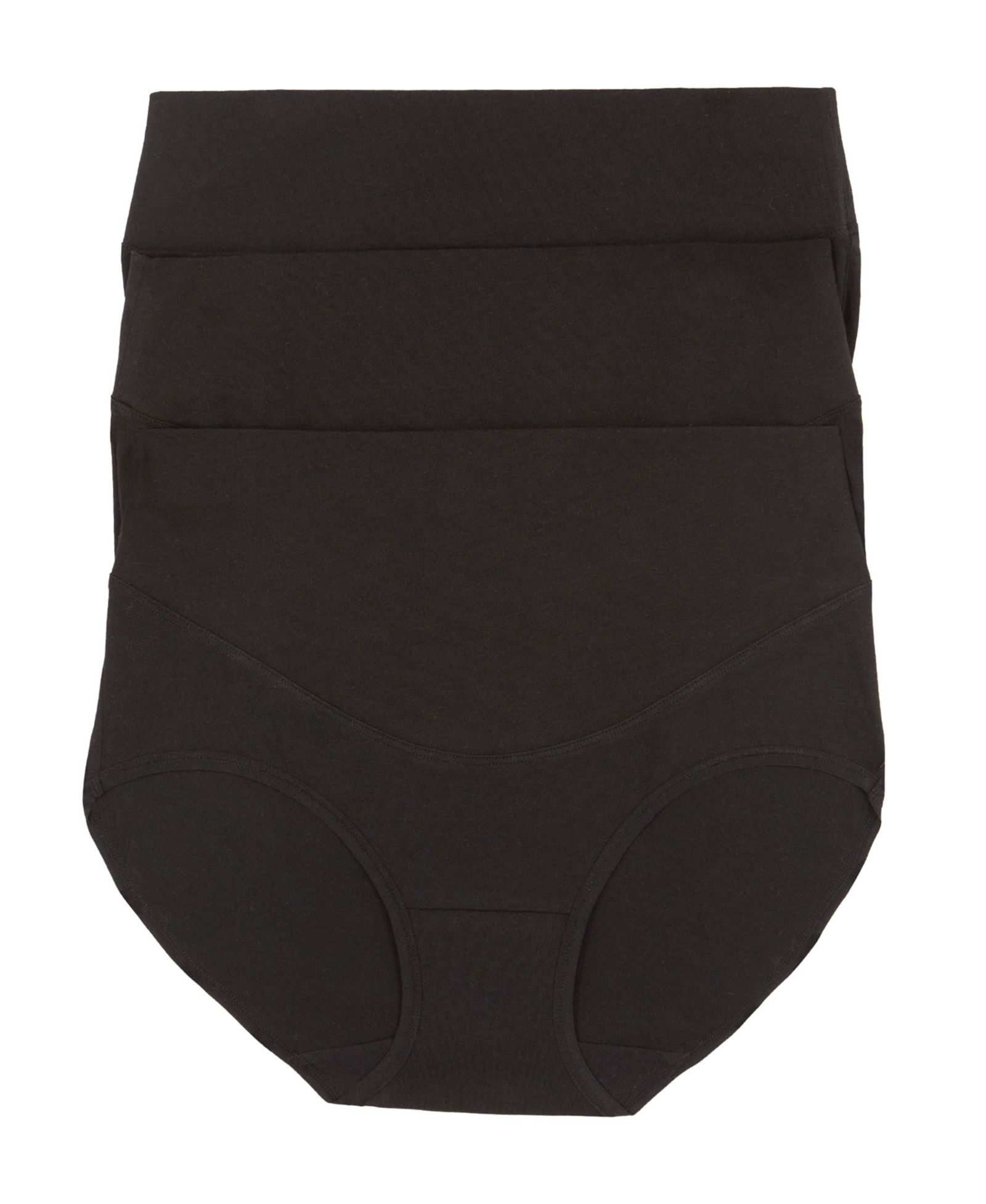 Felina Women's 3-Pack Pima Cotton Control Brief Panty