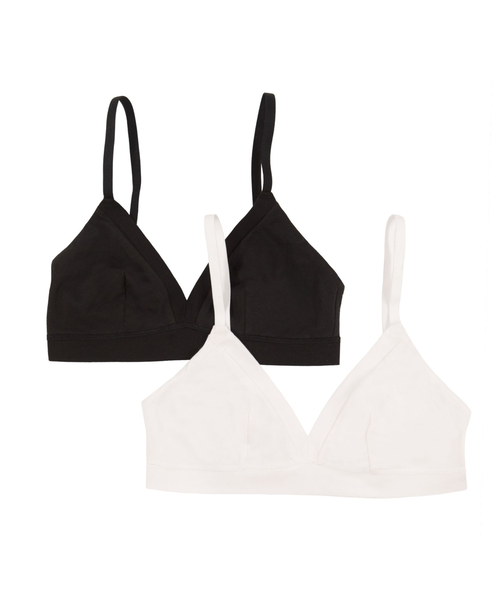 Felina Women's 2-Pack Pima Cotton Bralette