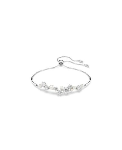 Браслет Swarovski Constella Round Cuts White Rhodium Plated Bangle