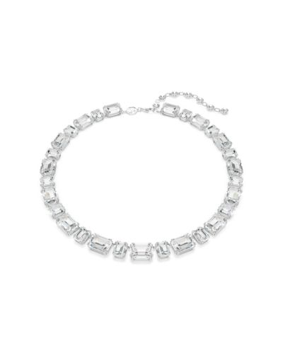 Ожерелье-чокер Swarovski Millenia с белым родиевым покрытием