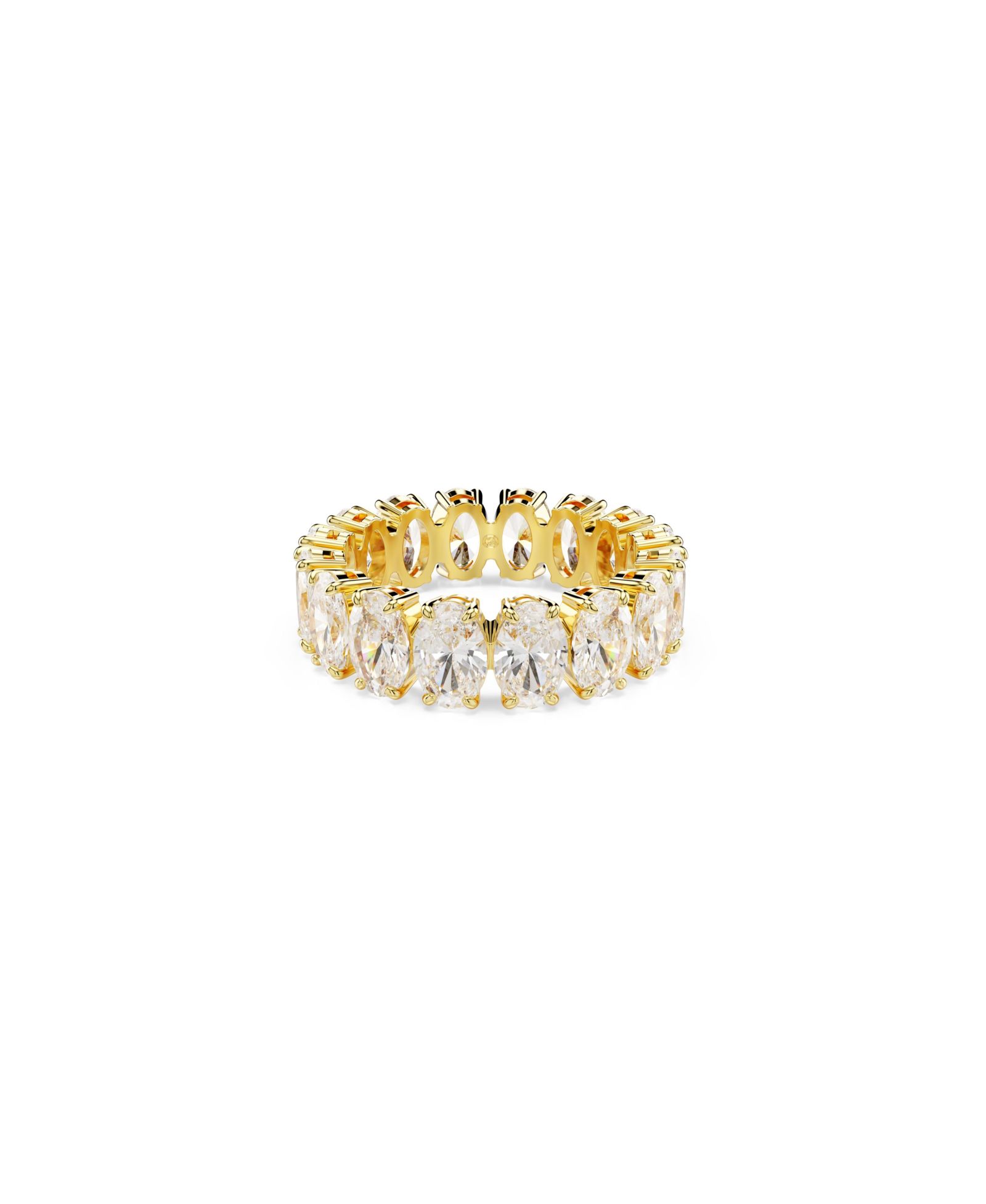 Кольцо Swarovski Matrix Gold-Tone Plated Oval Cut