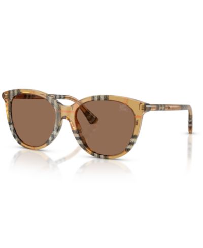 Burberry Женские большие солнцезащитные очки BE4455