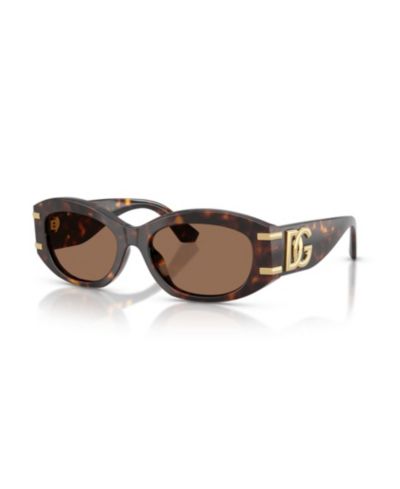 Dolce&Gabbana Women's Oval Sunglasses, DG4502