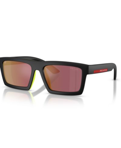 Prada Linea Rossa Men's Large Sunglasses, PS A07S