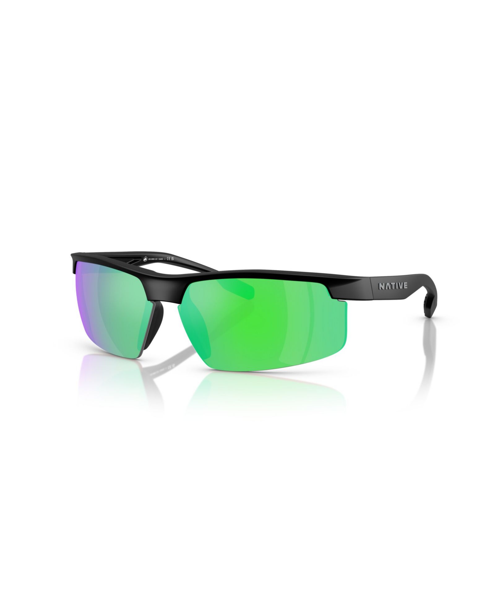 Native Men's Polarized Sunglasses, Ridge-Runner Crest XD9048