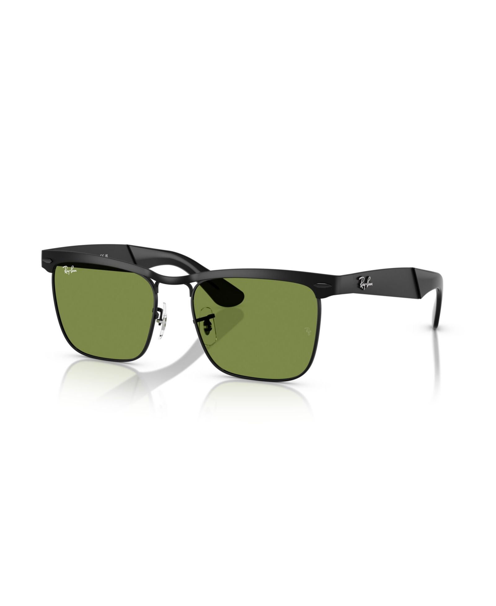 Ray-Ban Unisex Wayfarer Deluxe Square Sunglasses, RB3875