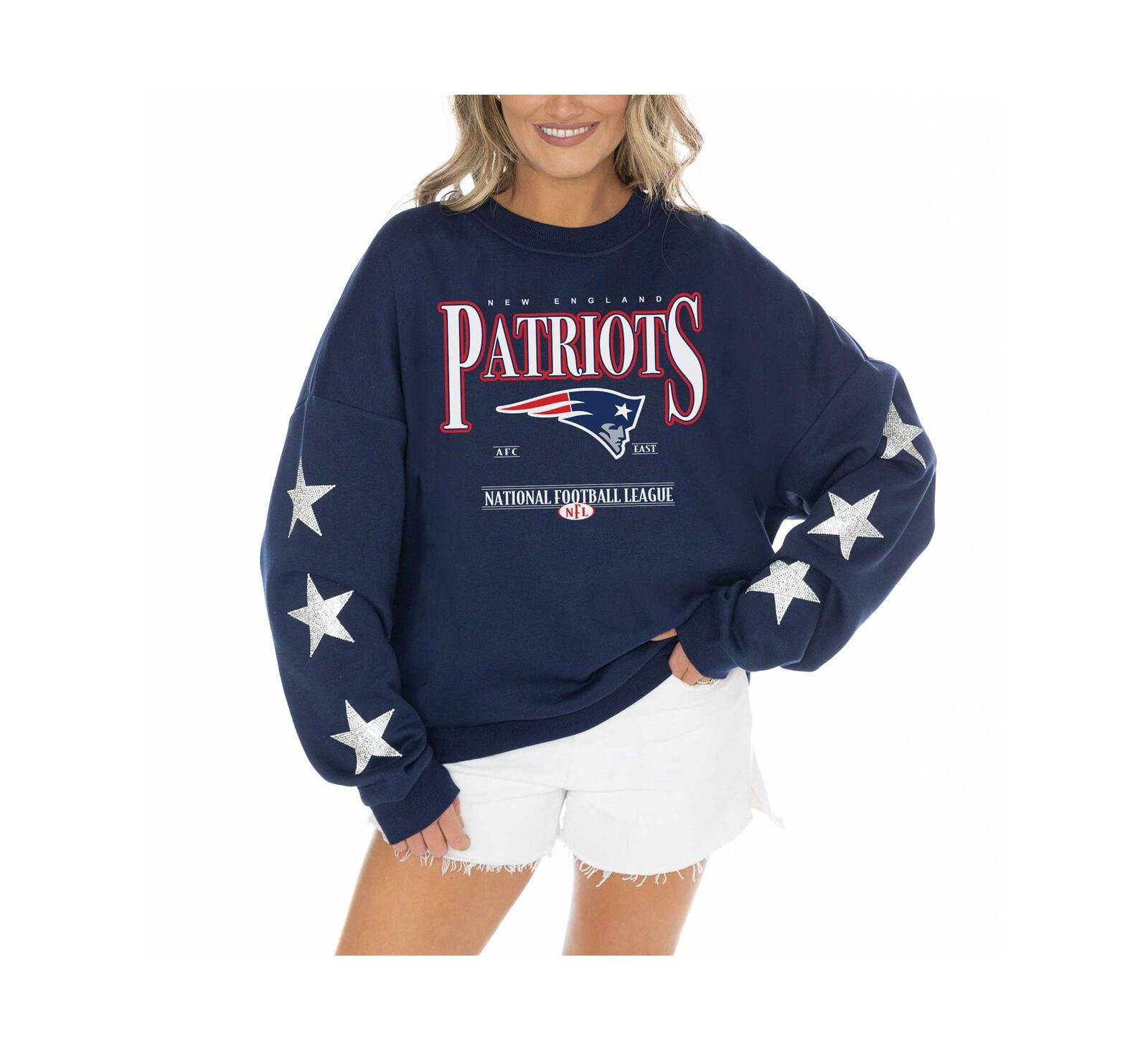 Женский пуловер Gameday Couture New England Patriots