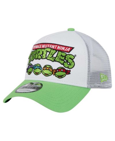 Мужская кепка New Era Teenage Mutant Ninja Turtles 9FORTY, белая, регулируемая