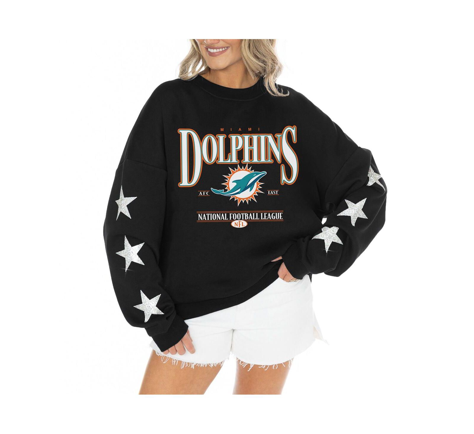 Женский худи Gameday Couture Miami Dolphins Rhinestone Star