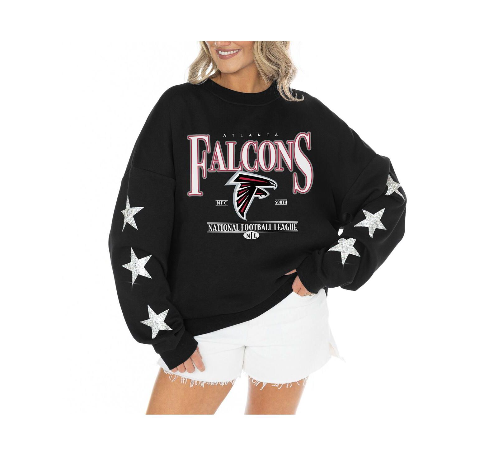 Женский трикотажный пуловер Gameday Couture Atlanta Falcons с пайетками