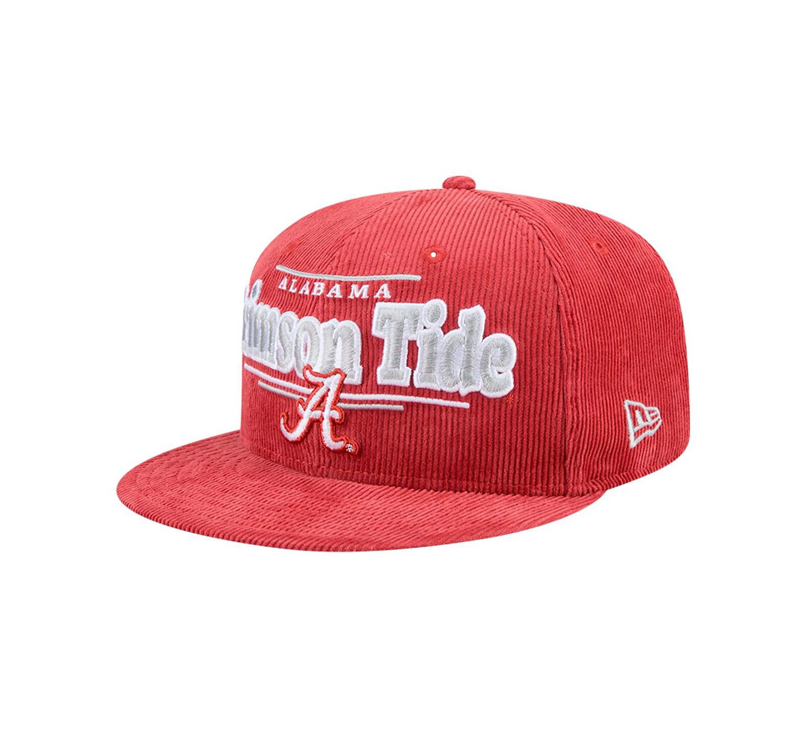 Кепка New Era Men's Crimson Alabama Crimson Tide Display 9FIFTY Snapback
