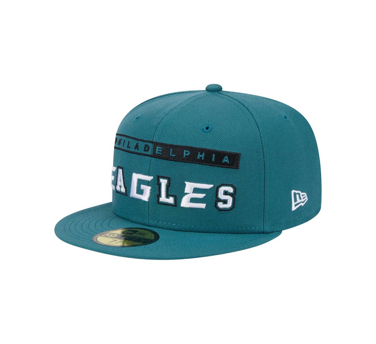 New Era Men's Midnight Green Philadelphia Eagles Ransom 59FIFTY Fitted Hat