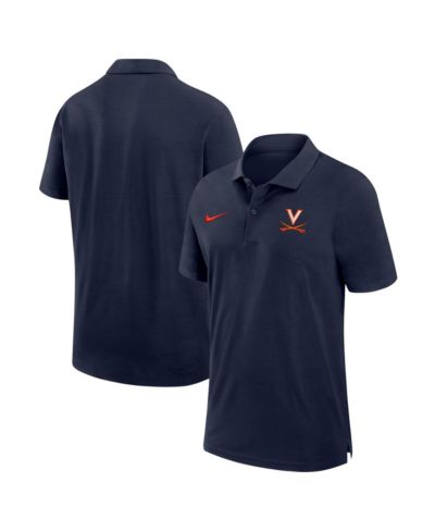 Nike Мужское темно-синее поло Virginia Cavaliers Performance