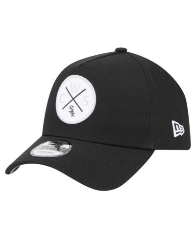 New Era Мужская кепка 9FORTY A-Frame регулируемая, Chicago White Sox, черная