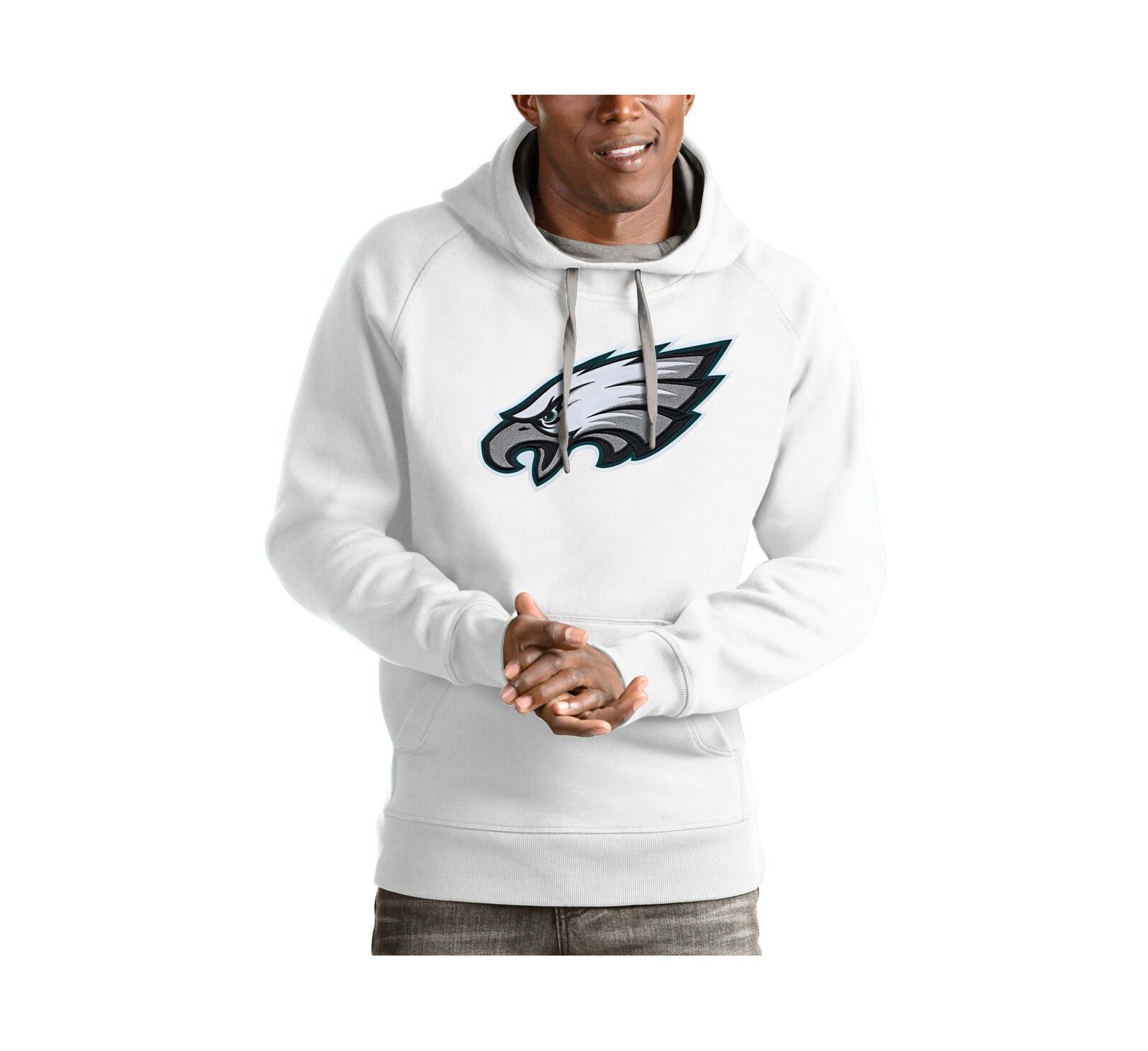 Antigua Мужское худи Philadelphia Eagles Victory Pullover