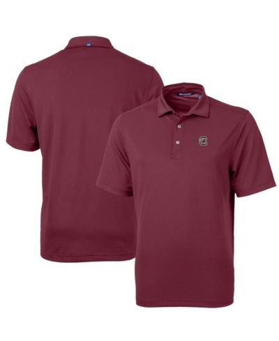 Мужское поло Cutter & Buck Virtue Pique, South Carolina Gamecocks, цвет Garnet