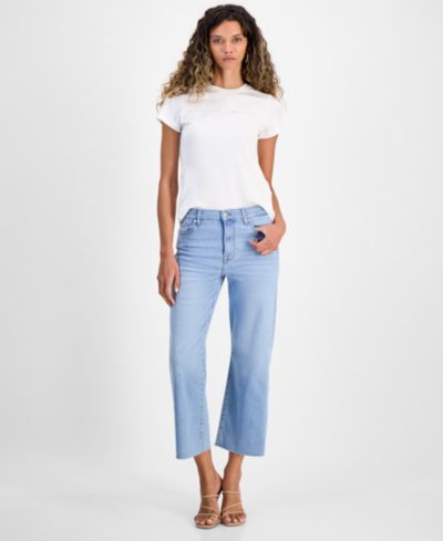 7 For All Mankind Women's Cropped Alexa Jeans