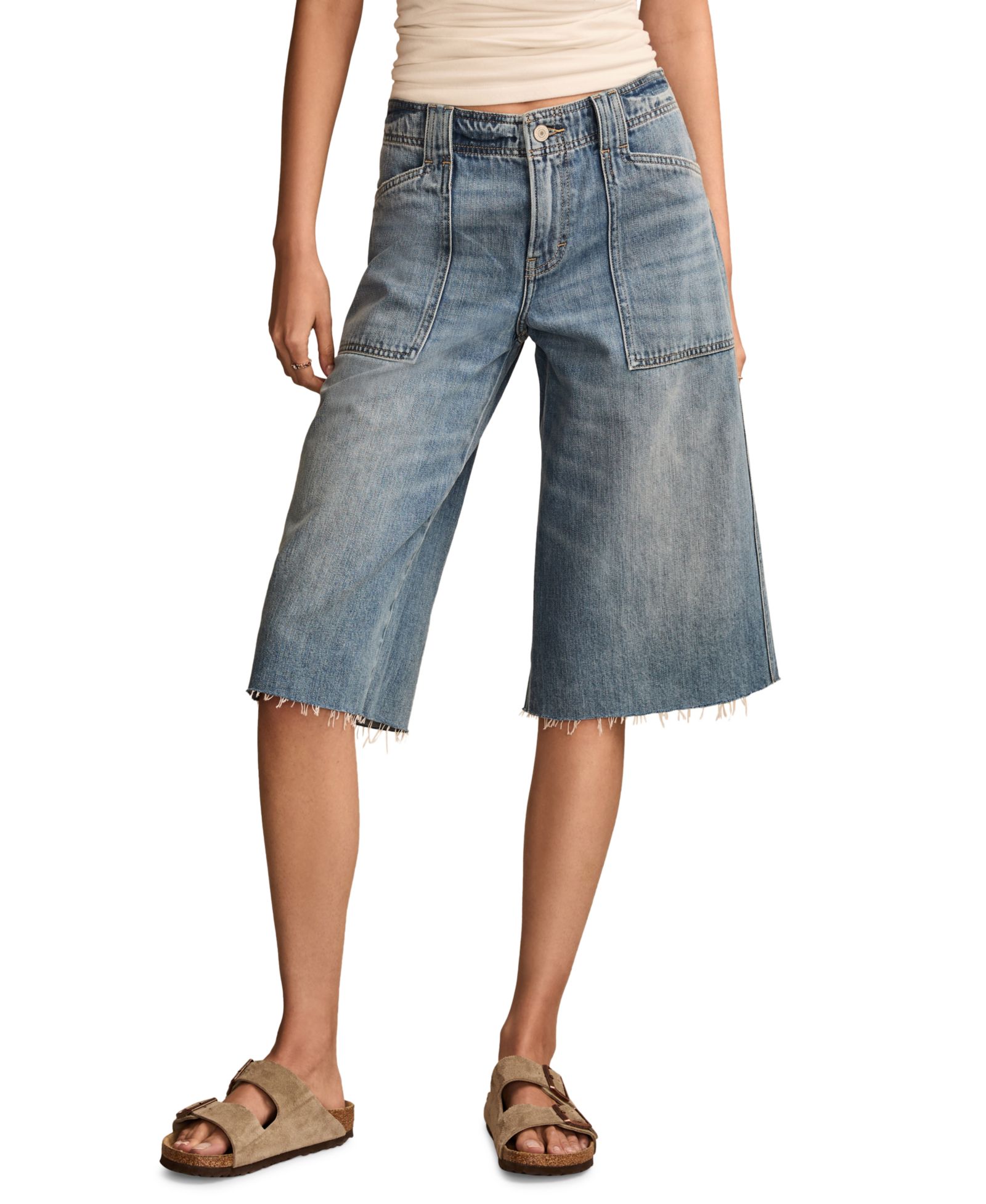 Мужские джинсовые куллоты Lucky Brand