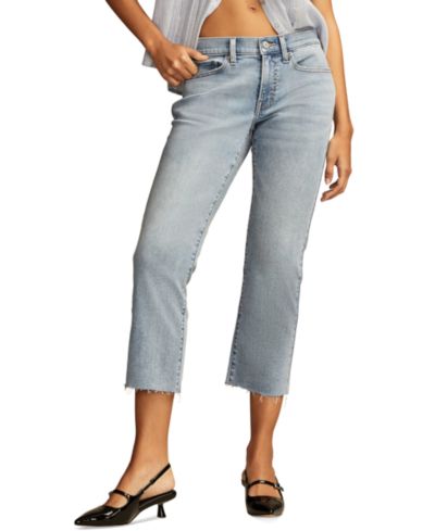 Lucky Brand Women's Mid-Rise Sweet Cut-Hem Capri Jeans