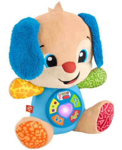 Мягкая музыкальная развивающая игрушка-собачка Fisher Price Laugh and Learn Smart Stages