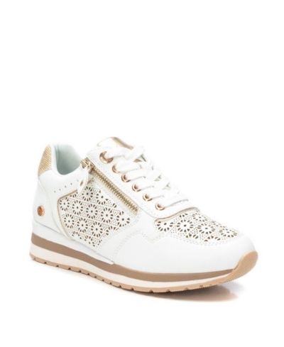 XTI Women's Casual Sneakers With Side Zipper