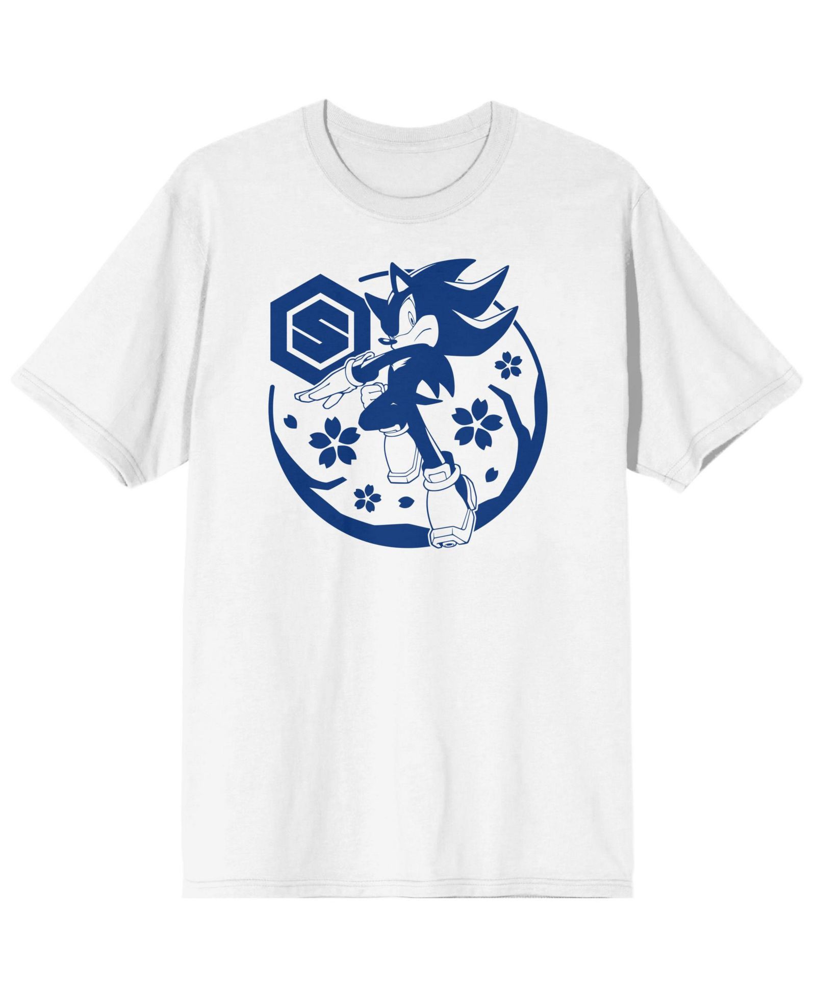 Sonic the Hedgehog Men's Modern Character White Graphic Tee - M