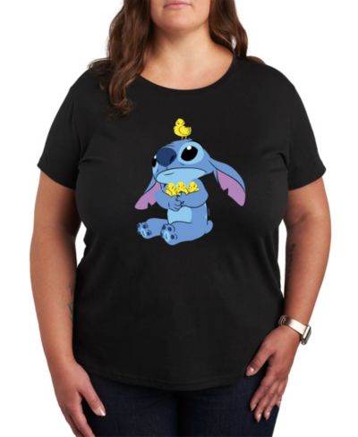 Футболка Hybrid Apparel Lilo and Stitch Holidays с принтом, Plus Size