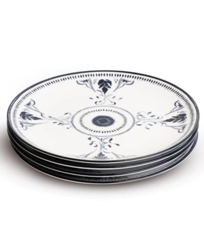 LEMIEUX ET CIE Bruges Dinner Plates, Set of 4