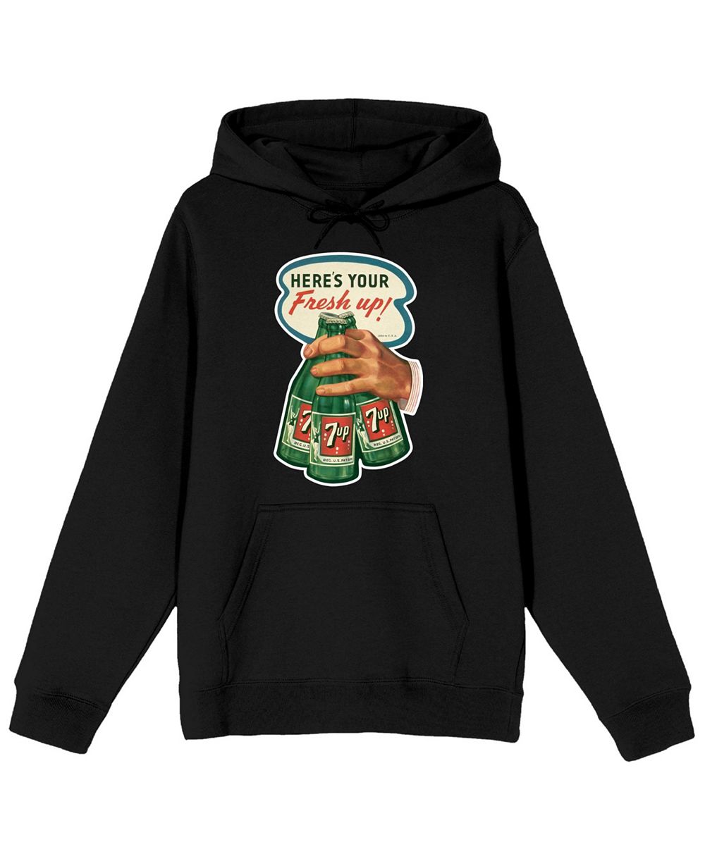 Мужское худи 7UP Big & Tall Long Sleeve Black