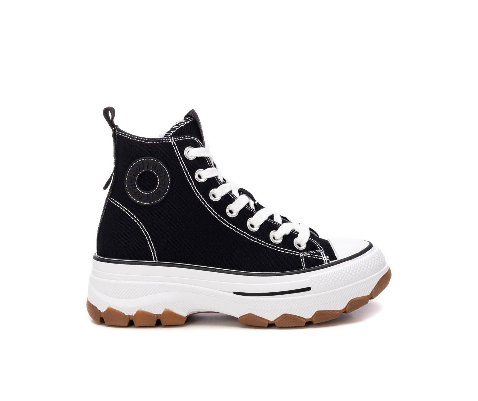 XTI Women's Refresh Collection High Top Canvas Sneakers